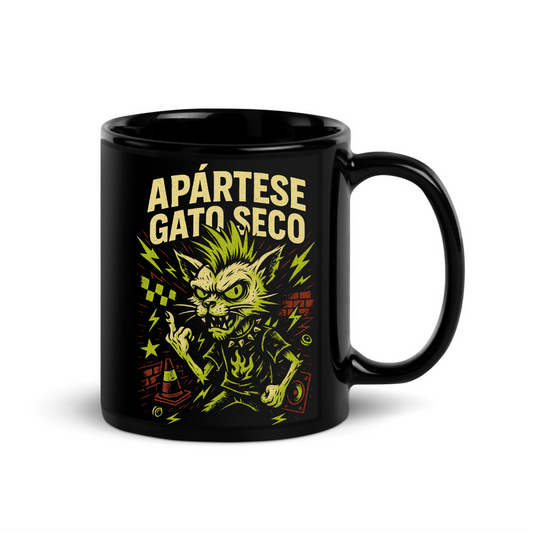 Taza “Apartese Gato Seco”