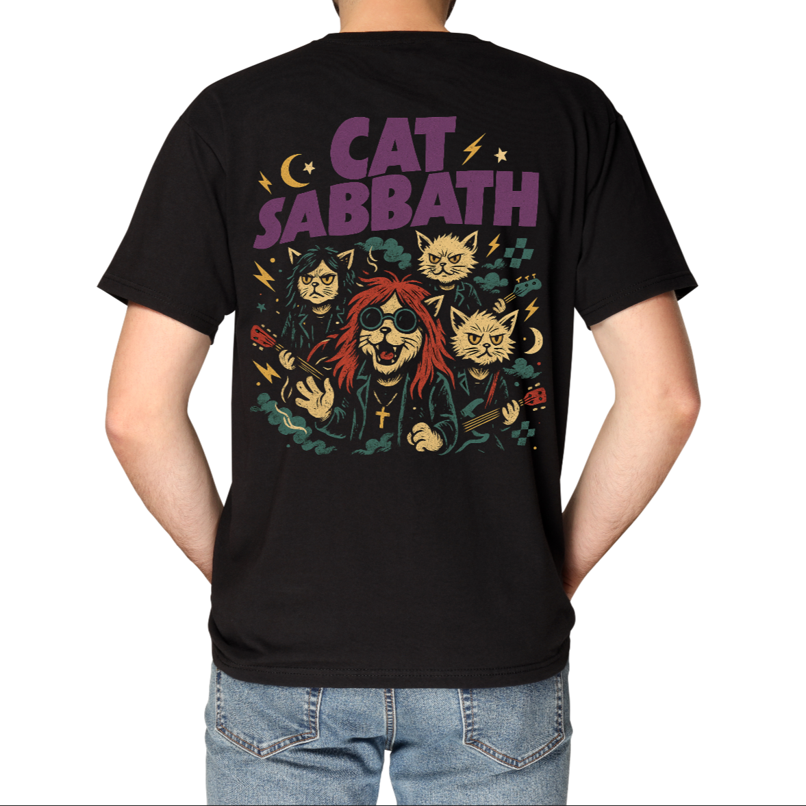 Cat Sabbath — Heavy 70s Tee